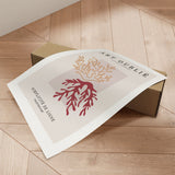Plakat - Red Reef I - Art Oublié - Incado