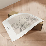 Plakat - Orchid Girl - Incado