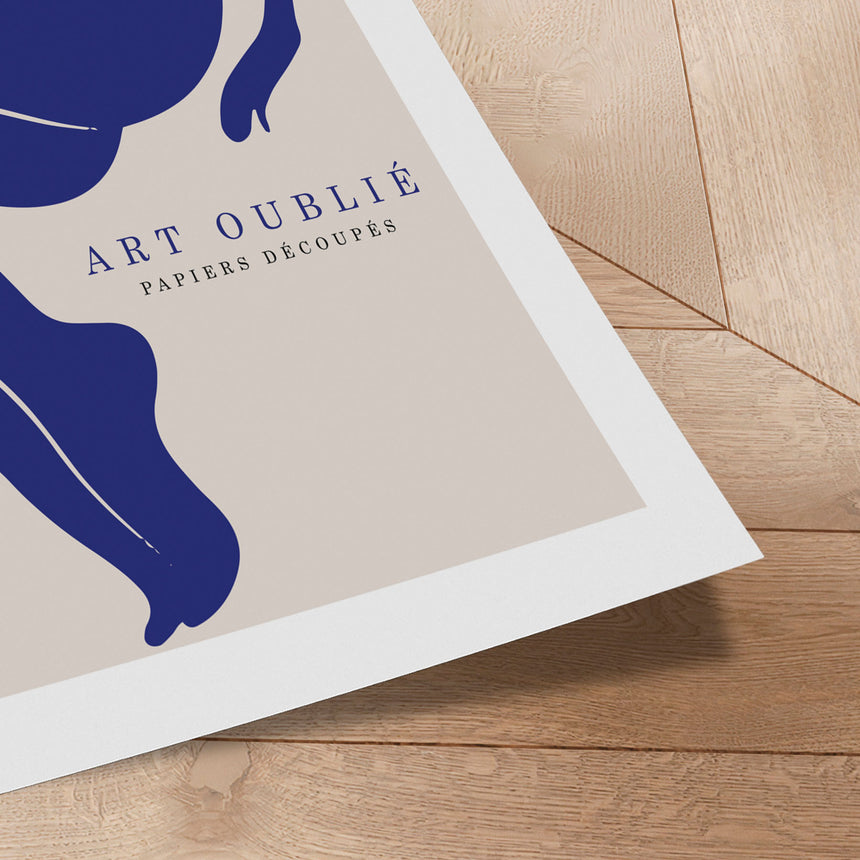 Plakat - Blue beauty - Art Oublié - Incado