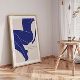 Plakat - Blue beauty - Art Oublié - Incado