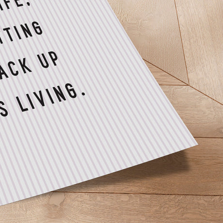 Plakat - Getting Back Up - Incado