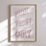 Plakat - Pink Vibes - Incado