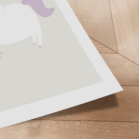 Plakat - Girly Unicorn II - Memory Art - Incado