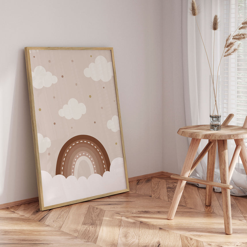 Plakat - Brown Rainbow - Memory Art - Incado