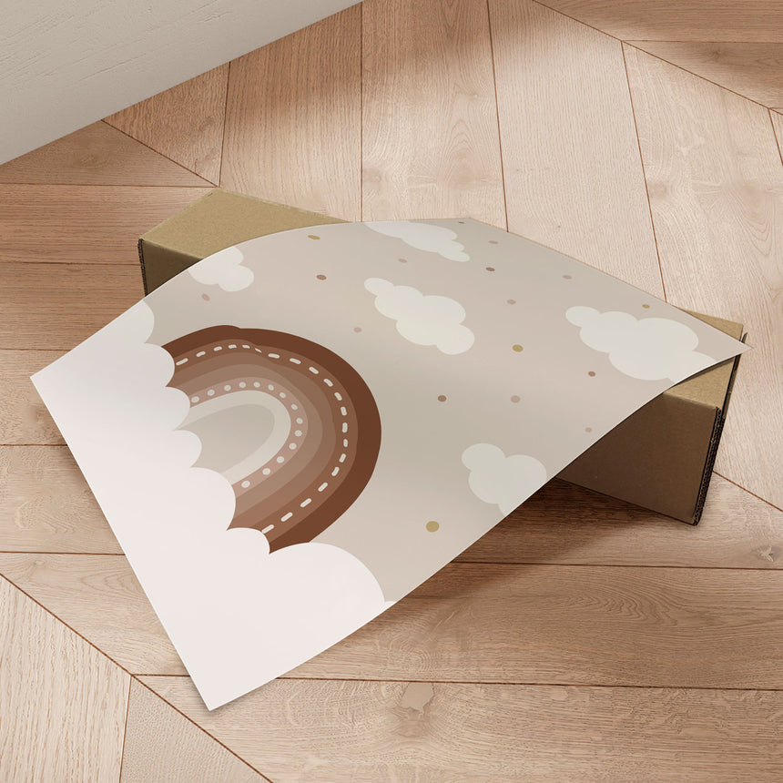 Plakat - Brown Rainbow - Memory Art - Incado