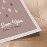 Plakat - Rain Or Shine - Memory Art - Incado