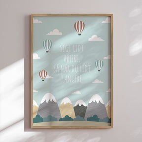 Plakat - Lidt længere - Memory Art - Incado