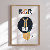 Plakat - Lion Roar II - Memory Art - Incado