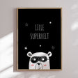 Plakat - Lille Superhelt - Memory Art - Incado
