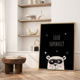 Plakat - Lille Superhelt - Memory Art - Incado