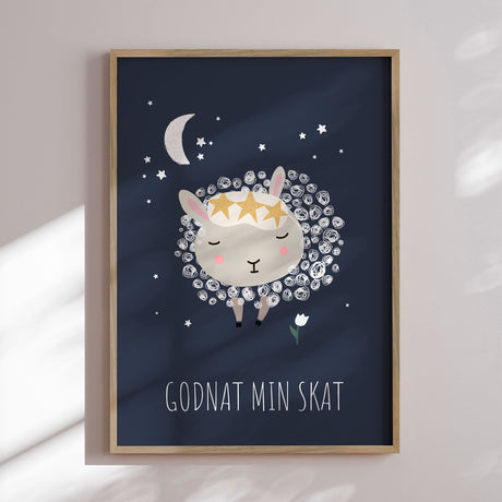 Plakat - Godnat Min Skat - Memory Art - Incado