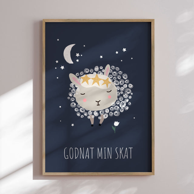 Plakat - Godnat Min Skat - Memory Art - Incado