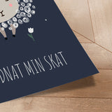 Plakat - Godnat Min Skat - Memory Art - Incado
