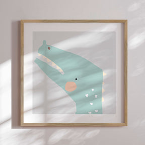 Plakat - Kasper Krokodille - Memory Art - Incado