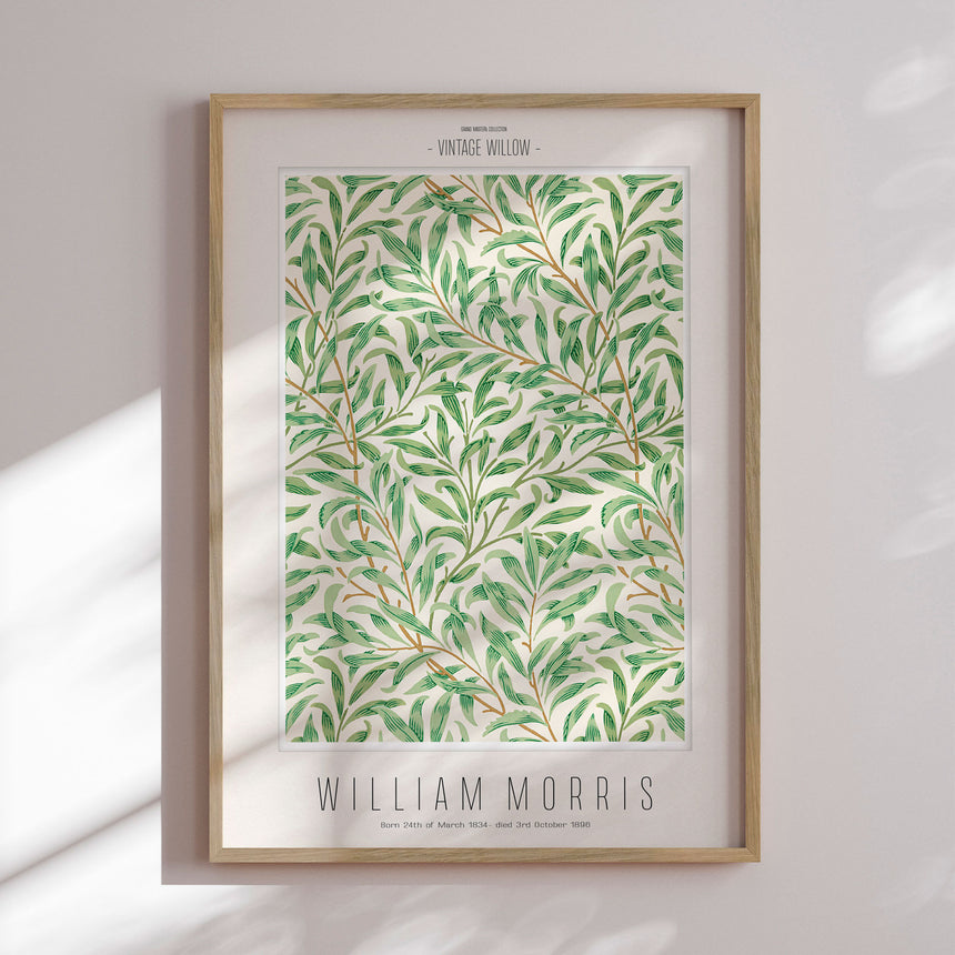Plakat - Vintage Willow - William Morris - Incado
