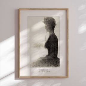 Plakat - Seated Woman with a Parasol - Georges Seurat - Incado