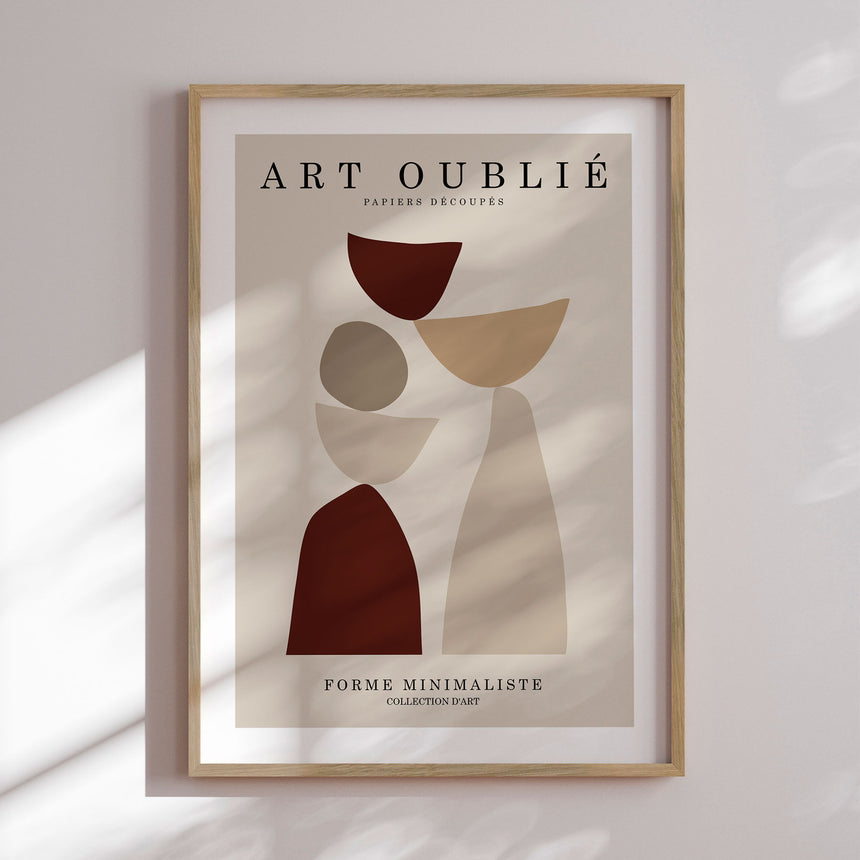 Plakat - Figures I - Art Oublié - Incado