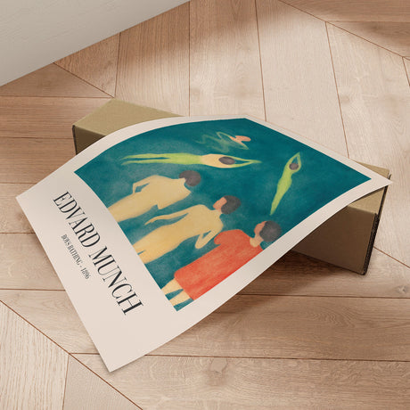 Plakat - Boys Bathing - Edvard Munch - Incado