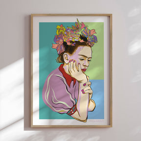 Plakat - Ung Frida - Art Oublié - Incado
