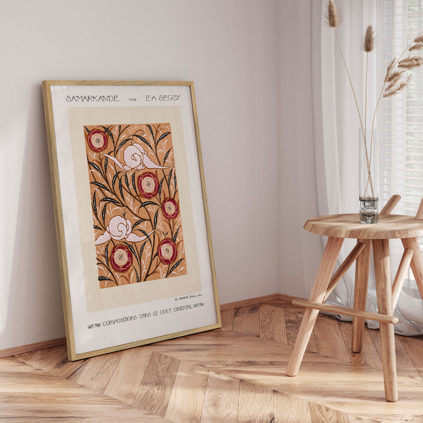 Plakat - Flower garden - Incado