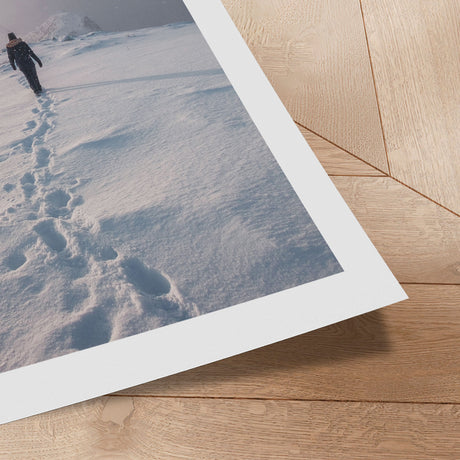 Plakat - A walk in the snow - Incado