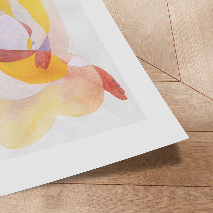 Plakat - Pastel Lady - Incado