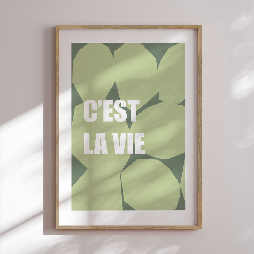 Plakat - C'est La Vie - Incado