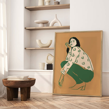 Plakat - Happy Squat - Incado