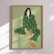 Plakat - Flower Suit - Incado