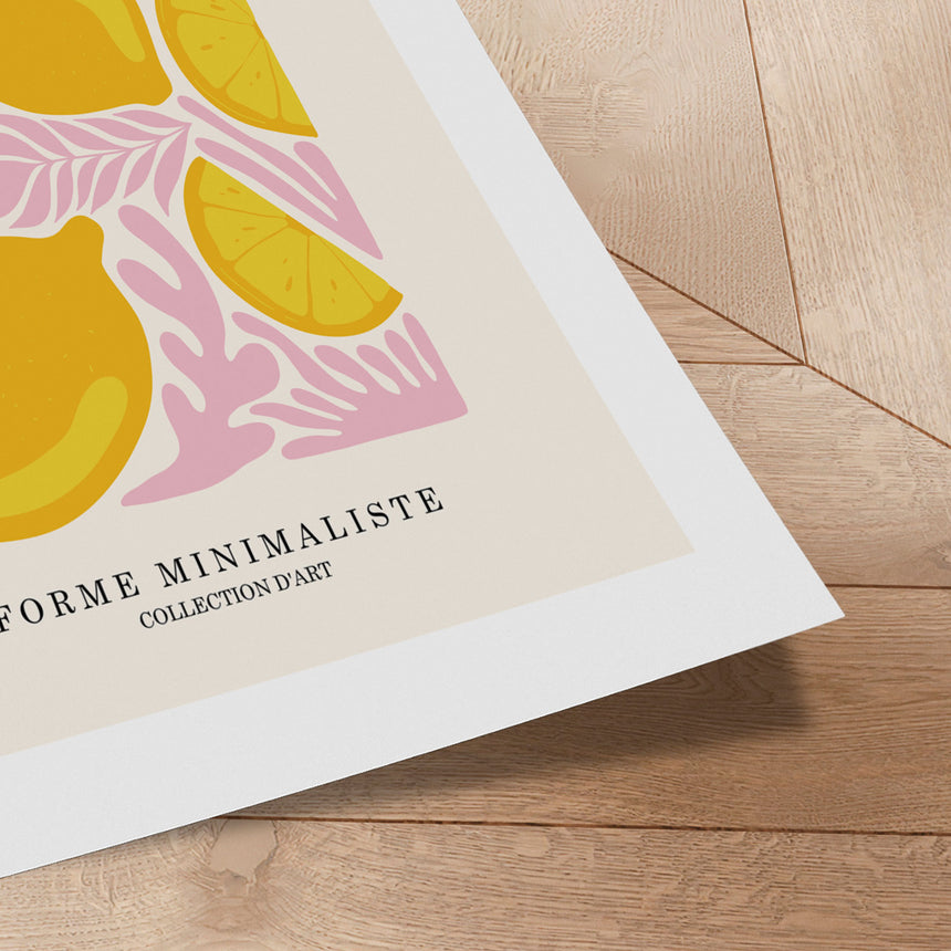 Plakat - Lemons - Art Oublié - Incado