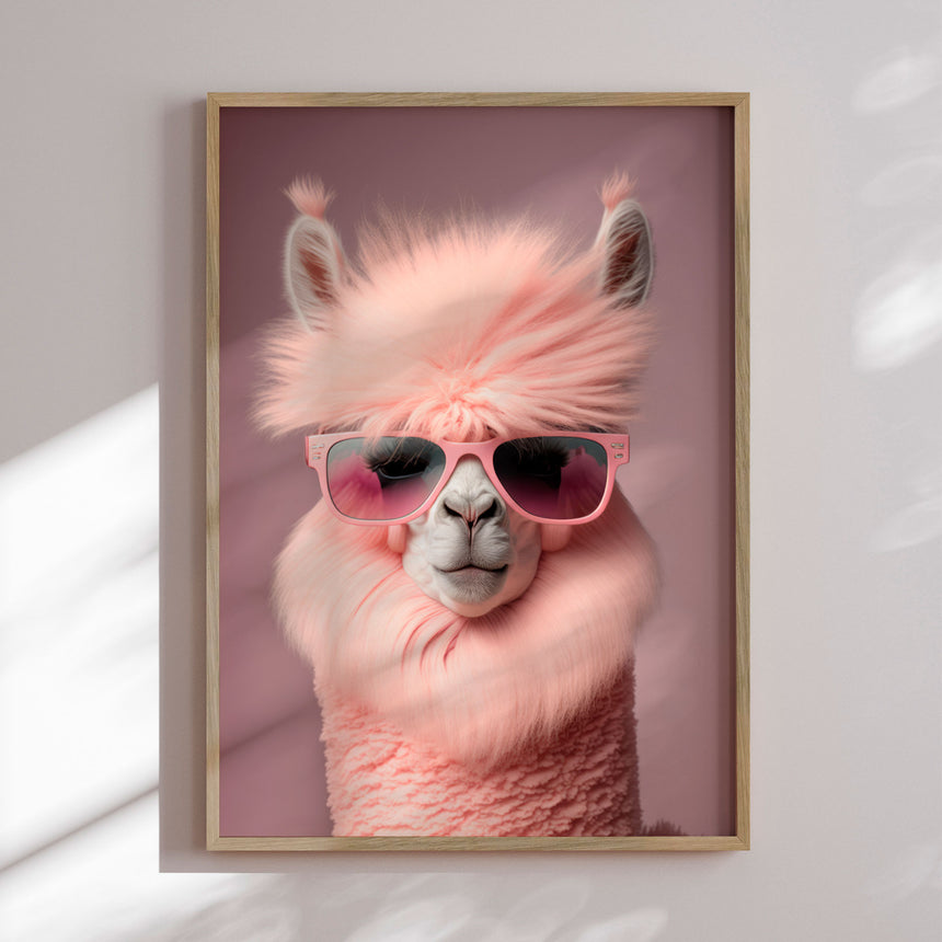 Plakat - Dejlig Lama - Incado