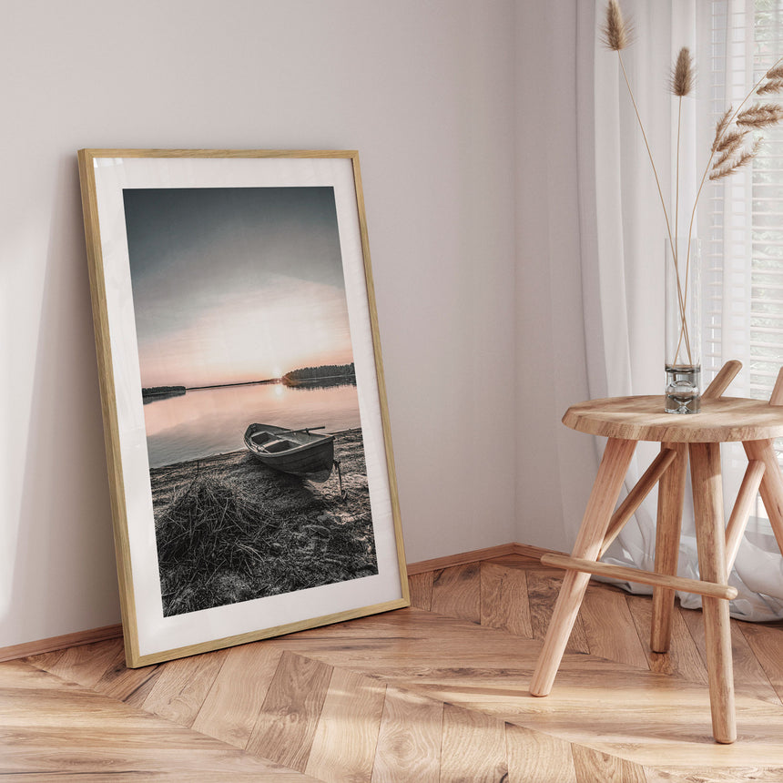 Plakat - Seaside Boat - Incado