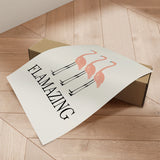 Plakat - Flamazing - Incado