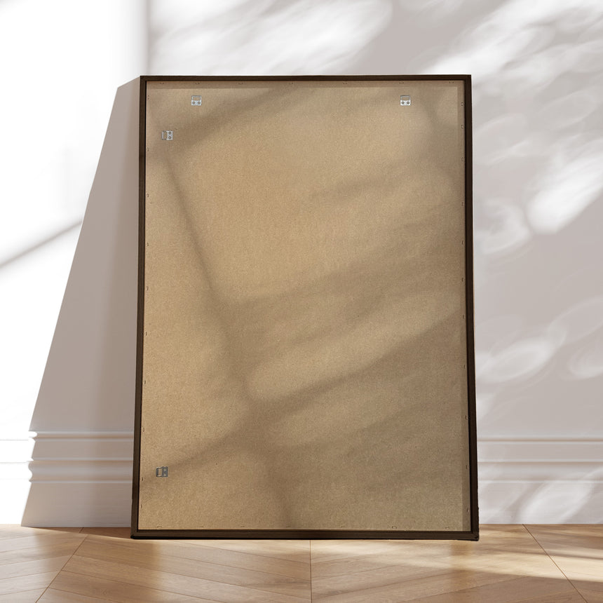 Opslagstavle med røget egetræsramme - Green Symphony - Incado