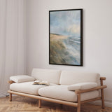 Håndlavet maleri med ramme - Summer Waves - Mixed media - Incado