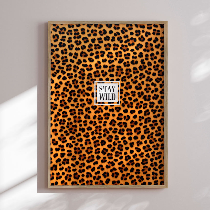 Plakat - Stay Wild - Incado