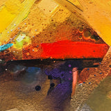 Håndlavet maleri med ramme - Abstract Confusion - Mixed media - Incado