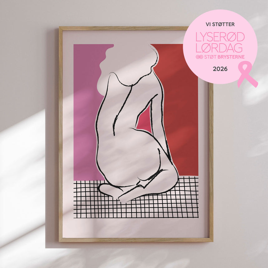 Plakat - Lady in Pink - Studio Fresh