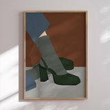 Plakat - New Shoes - Studio Fresh - Incado