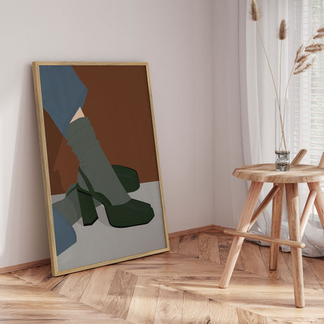 Plakat - New Shoes - Studio Fresh - Incado
