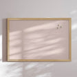 Opslagstavle med egetræsramme - Soft Blush - Incado
