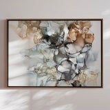 Håndlavet maleri med ramme - Contemporary Water III - Mixed media - Incado