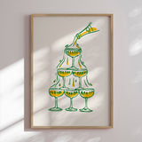 Plakat - Golden Bubbles - Studio Fresh - Incado
