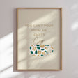 Plakat - Refill Your Cup - Studio Fresh - Incado