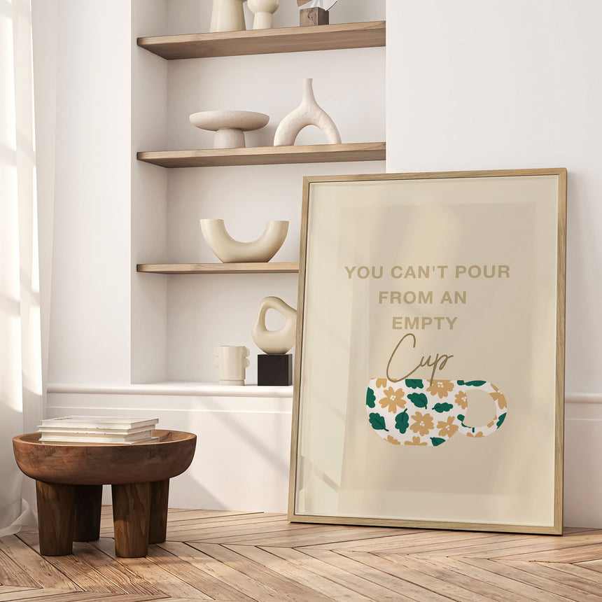 Plakat - Refill Your Cup - Studio Fresh - Incado
