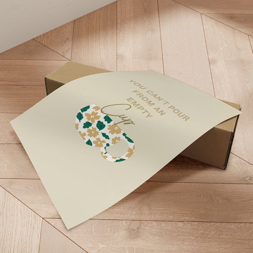 Plakat - Refill Your Cup - Studio Fresh - Incado