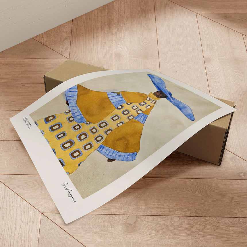 Plakat - Ultra Ultramarine - Sara Korsgaard - Incado