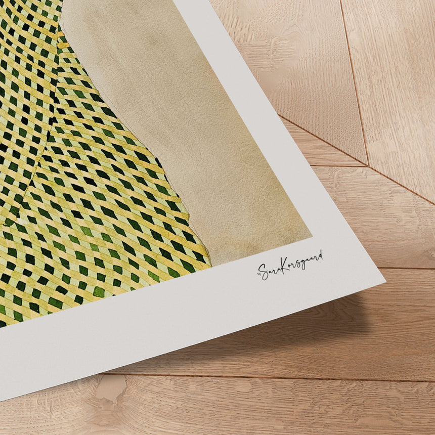 Plakat - Picnic Dress - Sara Korsgaard - Incado