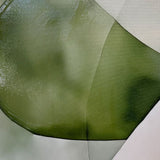 Håndlavet maleri med ramme - Emerald Balance - Mixed media - Incado