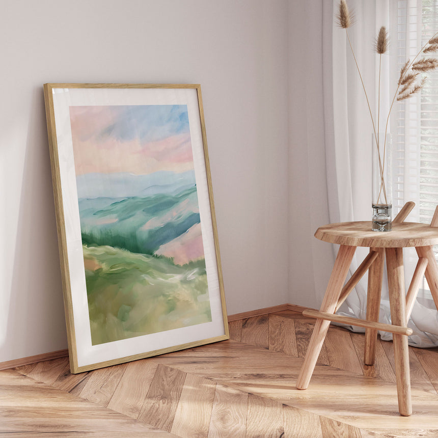 Plakat - Gentle Valley - Incado